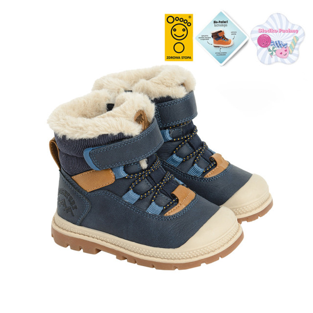 Ботуши, цвят: Морско син