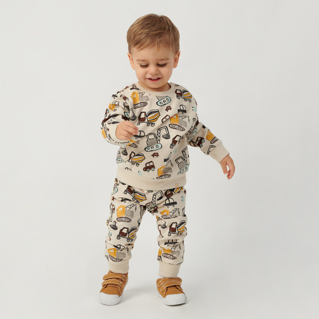 Спортен комплект 2бр., цвят: Светло бежово