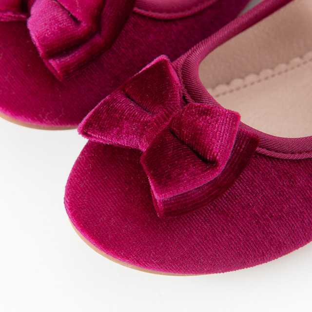 Балеринки, цвят: Червен