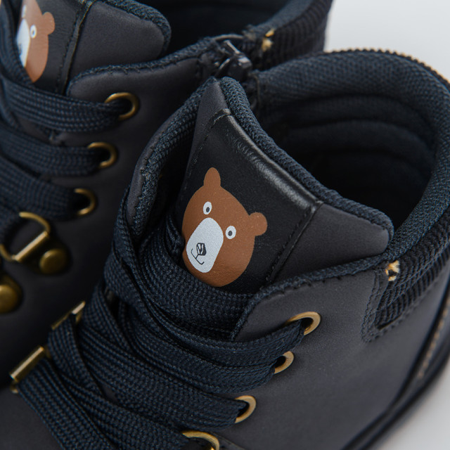 Високи обувки, цвят: Морско син