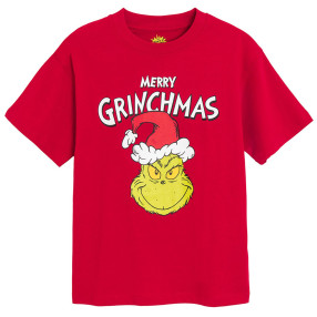 Тениска с къс ръкав GRINCH, цвят: Бял