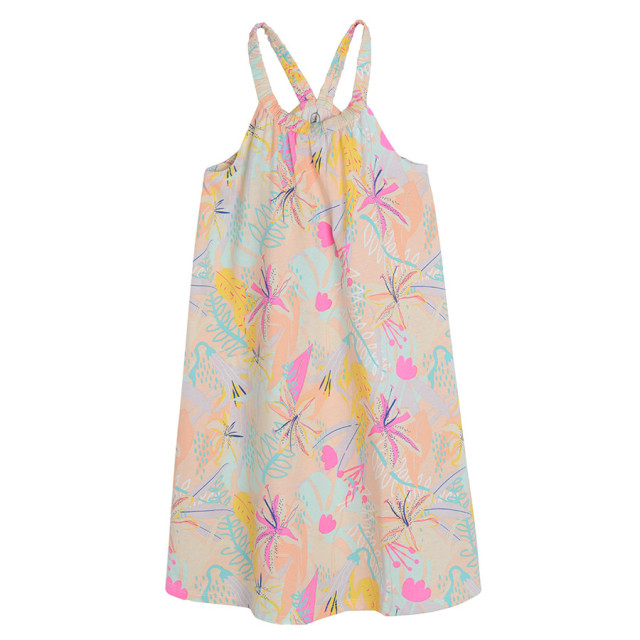 Рокля без ръкав, цвят: Праскова