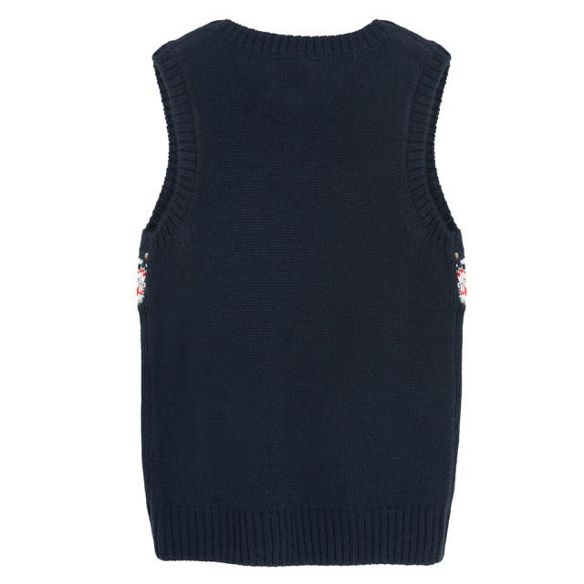 Елек, цвят: Морско син