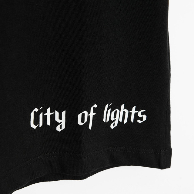 Тениска с къс ръкав, цвят: Черен