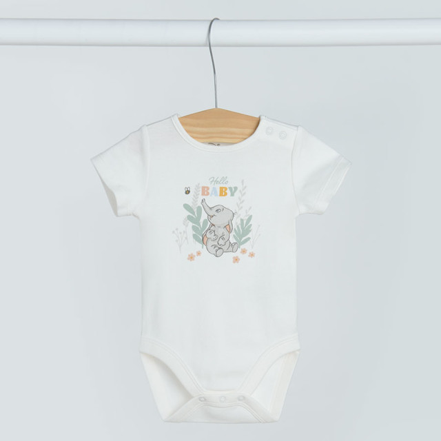 Боди с къс ръкав 3бр. DUMBO, цвят: Микс