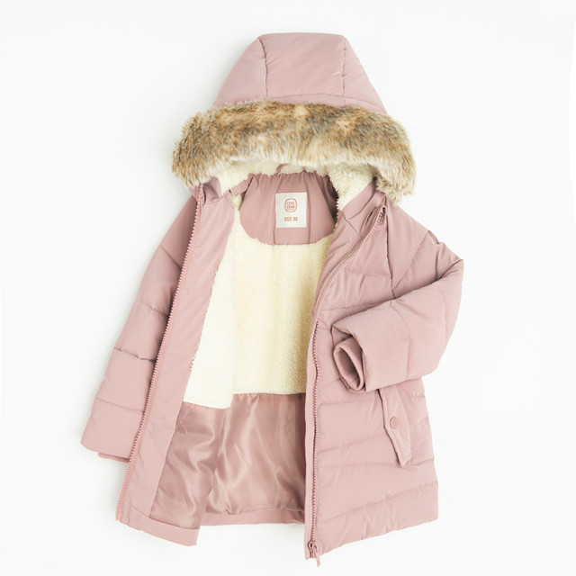 Палто, цвят: Розов