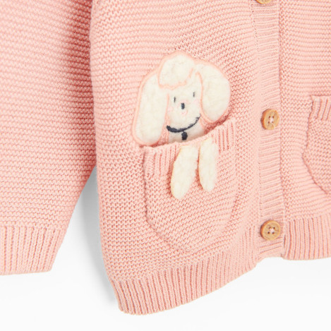 Жилетка, цвят: Розов