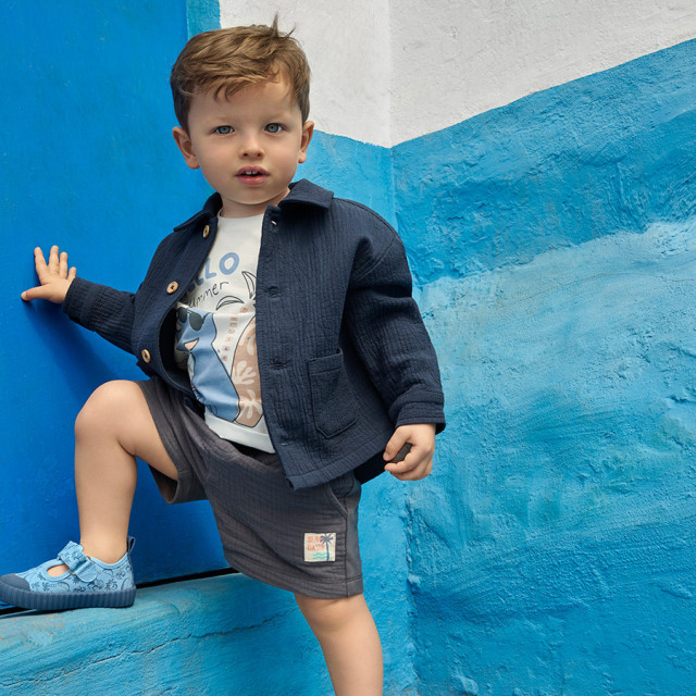 Шорти, цвят: Син