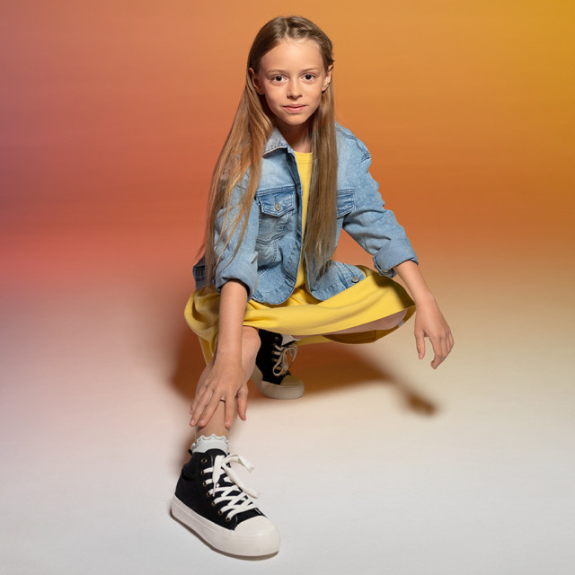 Яке, цвят: Деним