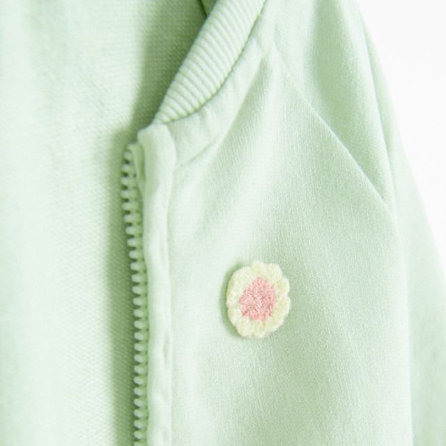 Яке, цвят: Зелен