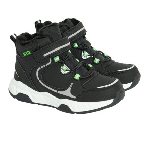 Ботуши, цвят: Черен