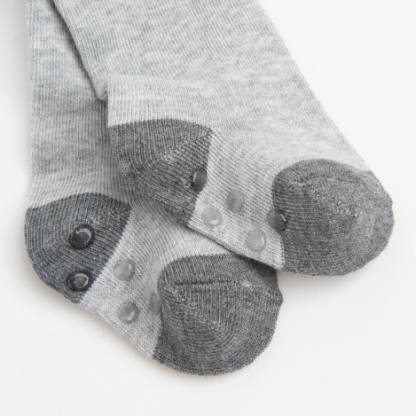 Чорапогащи, цвят: Сив меланж