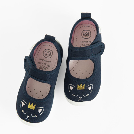 Пантофи, цвят: Морско син