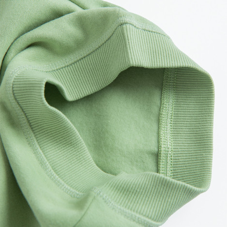 Блуза с дълъг ръкав, цвят: Маслинов