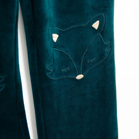 Спортен панталон, цвят: Зелен