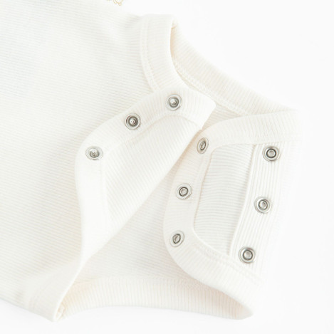 Боди с дълъг ръкав, цвят: Бял