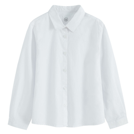 Риза с дълъг ръкав, цвят: Бял