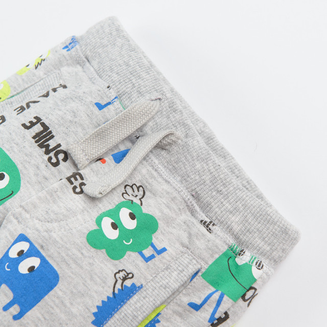 Спортен панталон, цвят: Сив меланж