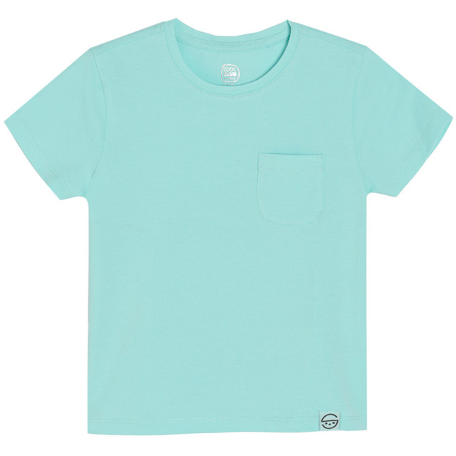 Тениска с къс ръкав, цвят: Тюркоазен