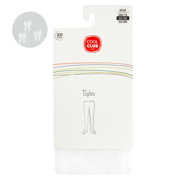 Чорапогащи 2бр., цвят: Бял