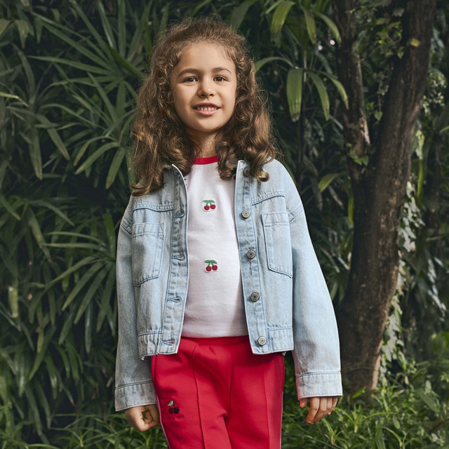 Яке, цвят: Деним