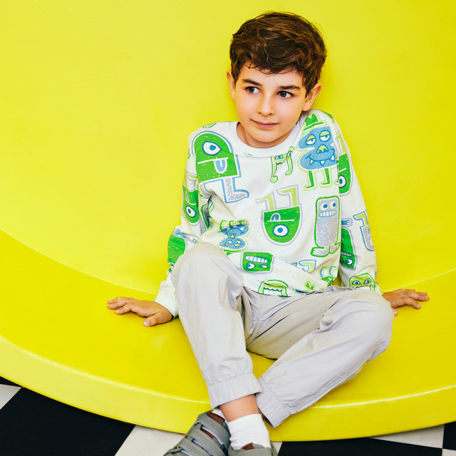 Панталони, цвят: Сив