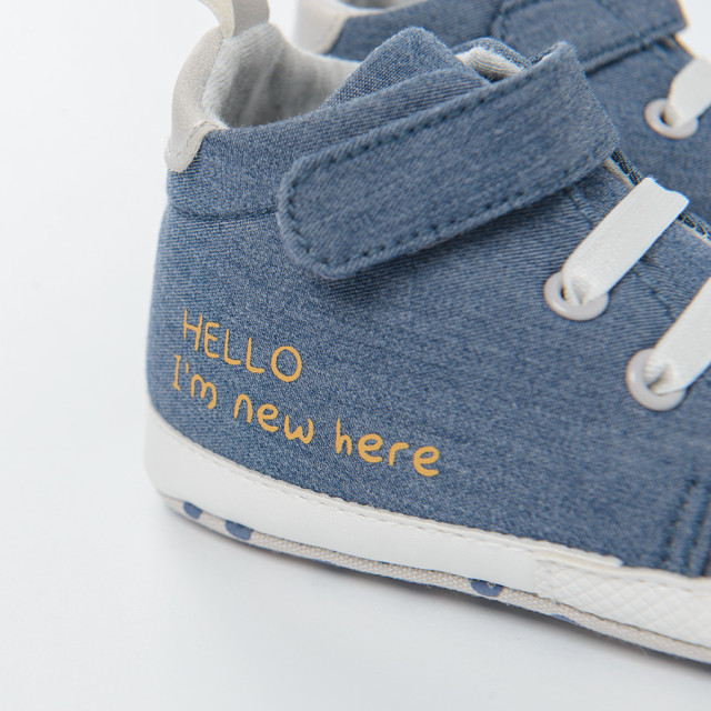 Пантофи, цвят: Деним