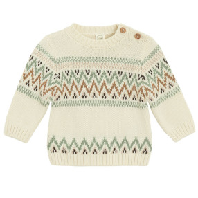 Пуловер, цвят: Бял