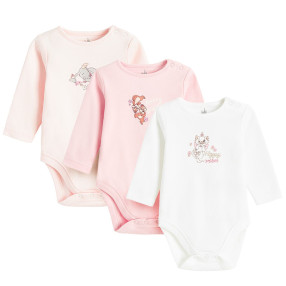 Боди с дълъг ръкав 3бр. DISNEY MIX, цвят: Микс