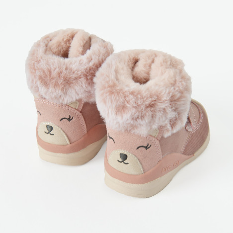 Ботуши, цвят: Пепел от рози