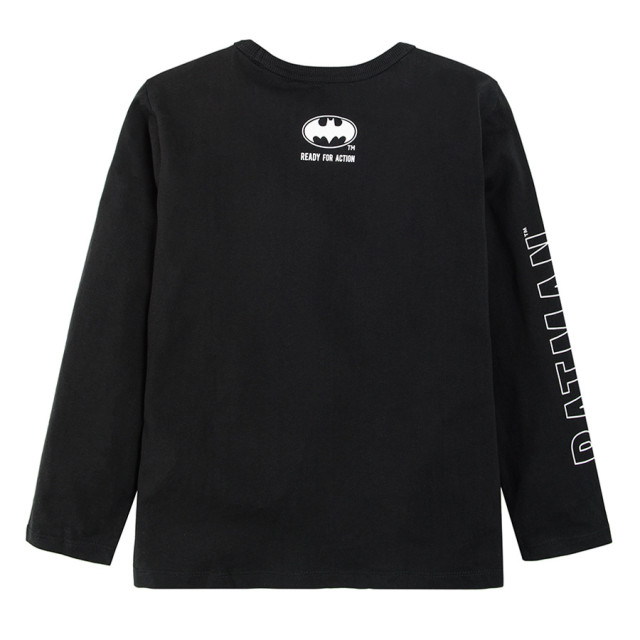 Тениска с дълъг ръкав BATMAN, цвят: Черен