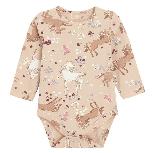 Боди с дълъг ръкав 2бр., цвят: Микс