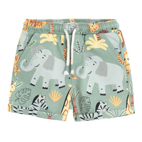 Шорти, цвят: Зелен