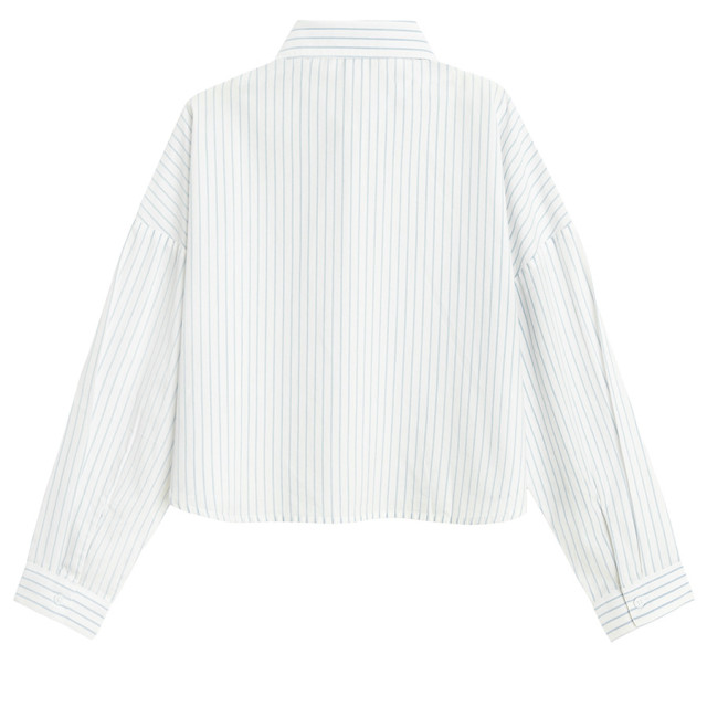 Риза с дълъг ръкав, цвят: Бял