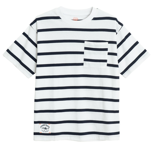 Тениска с къс ръкав, цвят: Бял