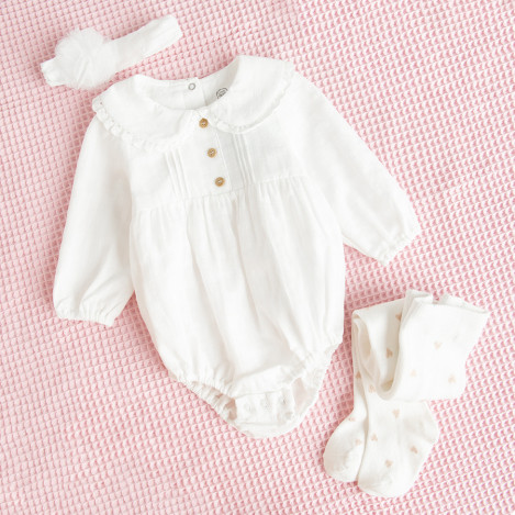 Комплект, цвят: Кремав