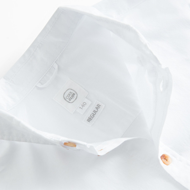 Риза с дълъг ръкав, цвят: Бял