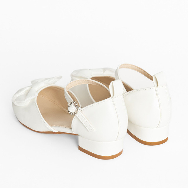Балеринки, цвят: Бял