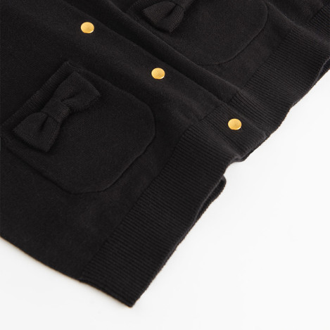 Жилетка, цвят: Черен