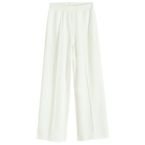 Спортен панталон, цвят: Бял