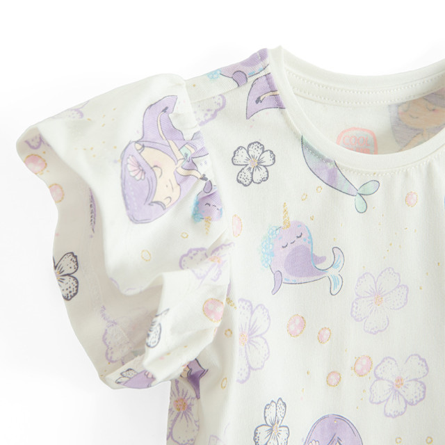 Блуза с къс ръкав 2бр., цвят: Микс