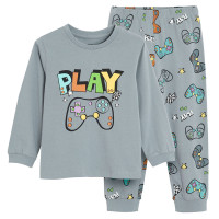 Пижама, цвят: Сив