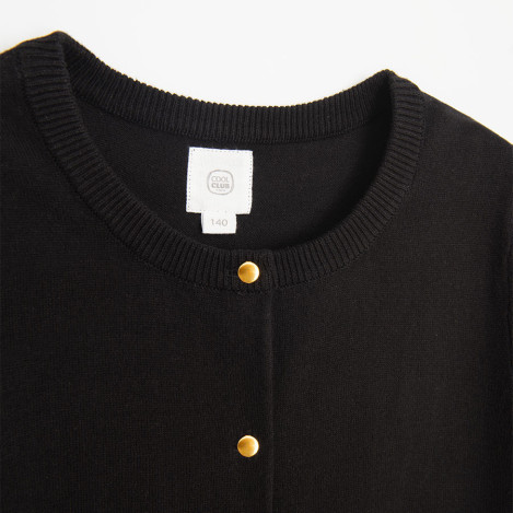 Жилетка, цвят: Черен