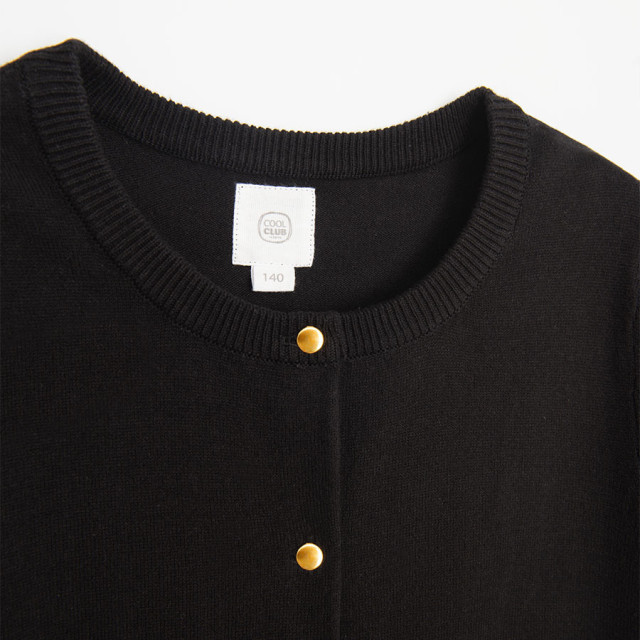 Жилетка, цвят: Черен