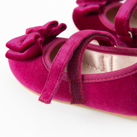 Балеринки, цвят: Червен