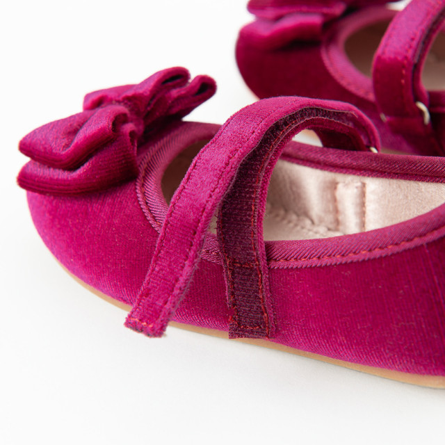 Балеринки, цвят: Червен