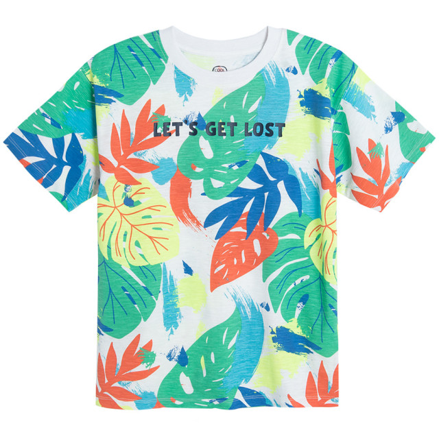 Тениска с къс ръкав, цвят: Микс