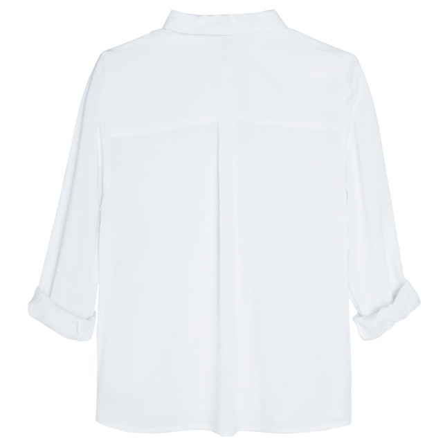 Риза с дълъг ръкав, цвят: Бял