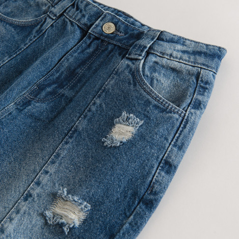 Панталони, цвят: Деним