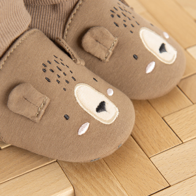 Пантофи, цвят: Светло кафяв